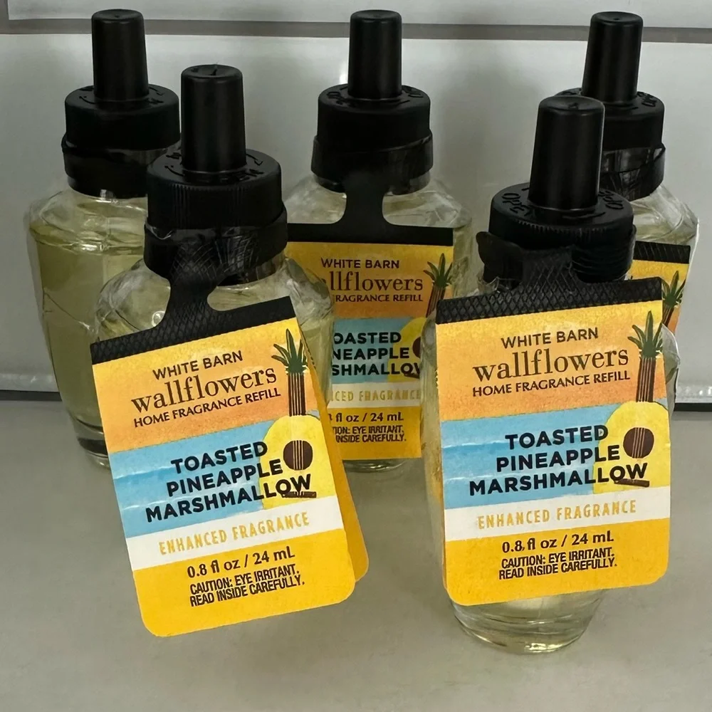 LAST ONE- 5 Toasted Pineapple Marshmallow Wallflower Refills